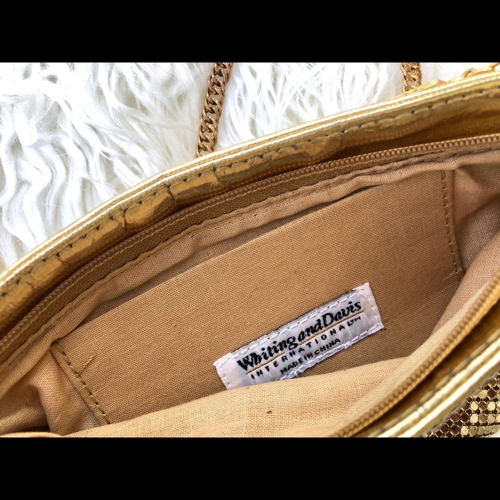 Vintage Whiting & Davis International Gold Purse - Picture 3 of 8